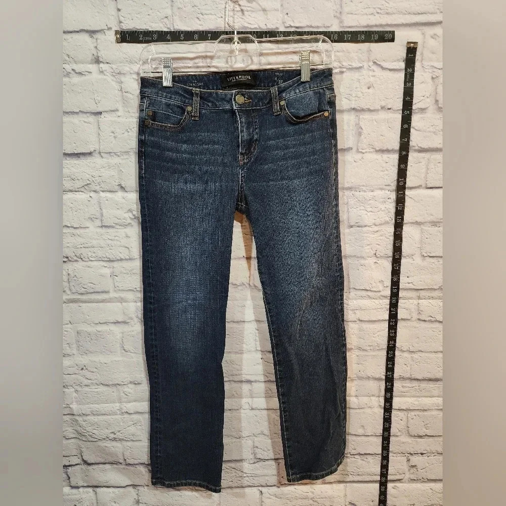 Liverpool The Straight Jean Size 4/27 EUC